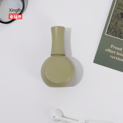 Buen precio Botella redonda de esmalte de uñas de 33 ml para esmalte de gel con contenedor de bolas de cristal en línea
