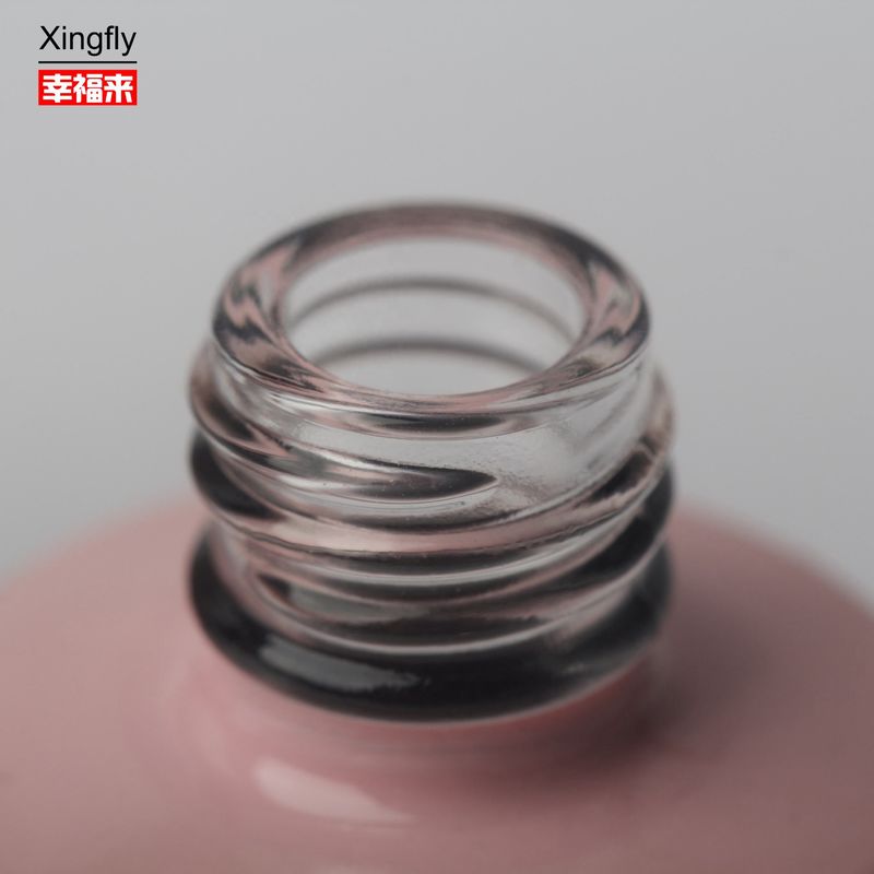 Material de vidrio 7 ml de esmalte para uñas Contenedor de botella Colores personalizables SGS