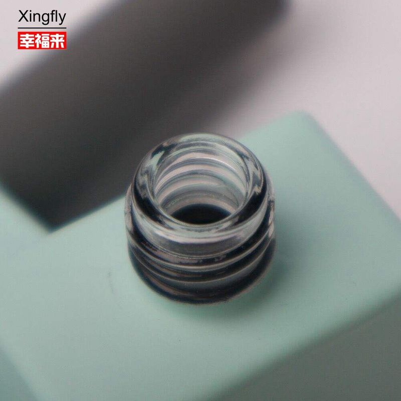 Botella de vidrio de esmalte de uñas suave y vacío de 14 ml de color personalizado Botella de esmalte de gel UV de etiqueta privada