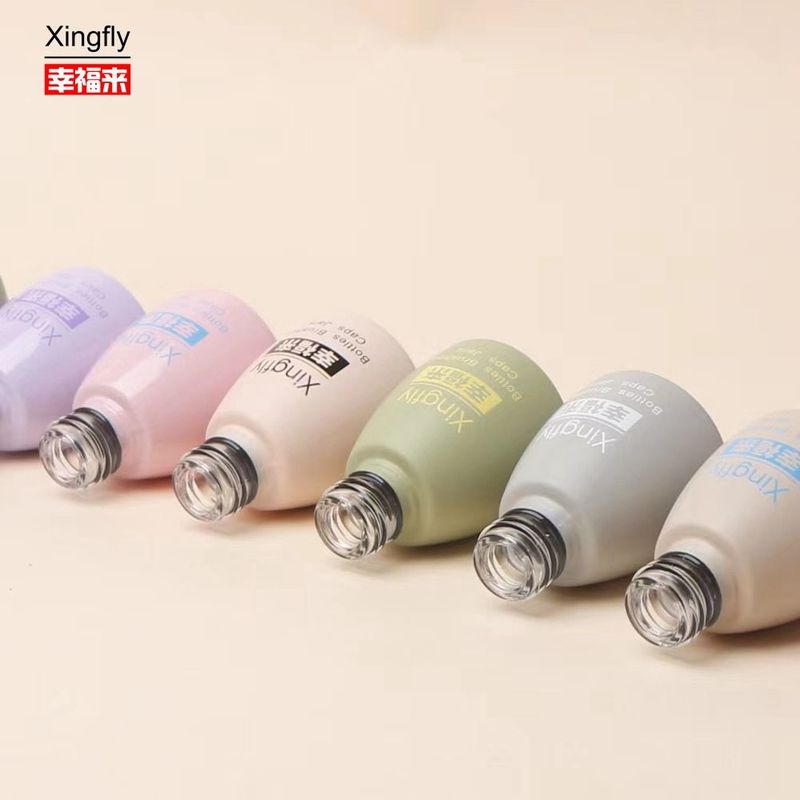 Limpia las uñas de vidrio de lujo de 12 ml de lujo.