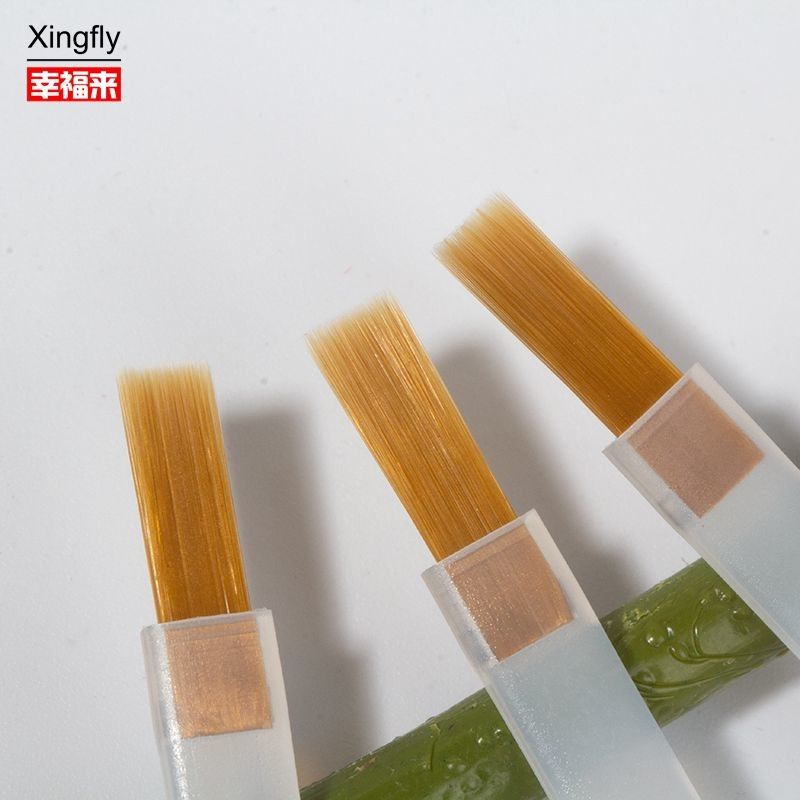 Escobilla de esmalte de uñas Escobilla de arte de uñas de reemplazo para gel Escobilla de esmalte de base de la capa superior Aceite de pegamento de uñas