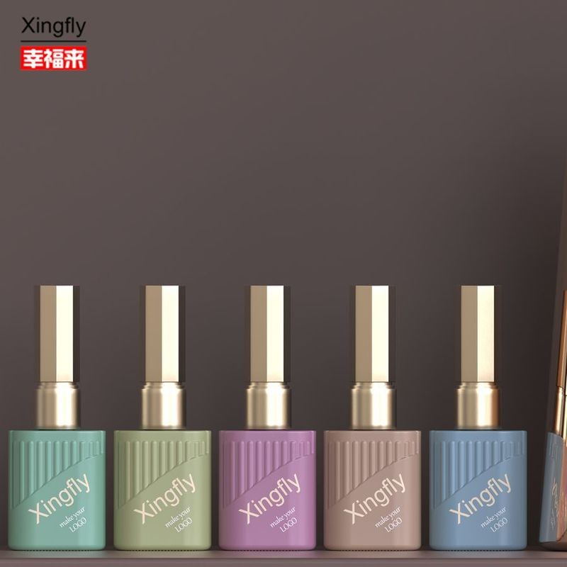 Botella de esmalte de uñas de 10 ml Contenedores de gel de esmalte de uñas vacío Botella única de esmalte de uñas