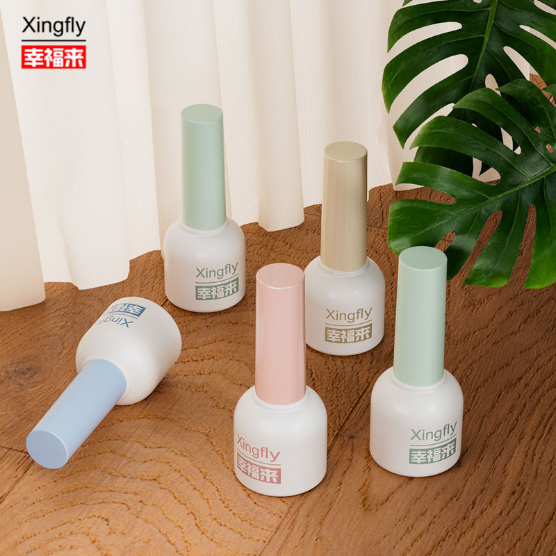 Botella de esmalte para uñas de 10 ml Gel vintage vacío Botellas de vidrio de esmalte