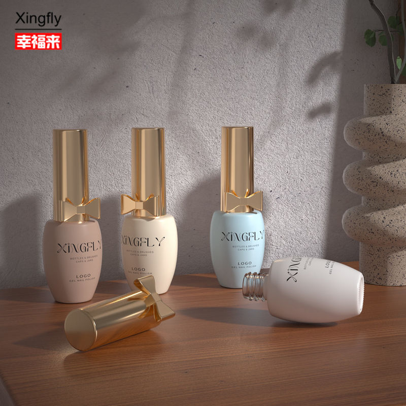 10 ml Polvo para uñas Envases Botellas de Polvo para uñas Vintage Impresión en pantalla