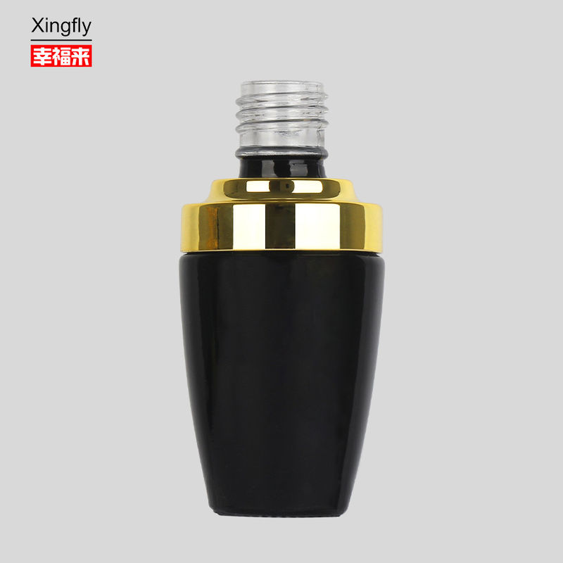 Botellas de esmalte de uñas de 14 ml Botella de esmalte de vidrio con tapa y cepillo