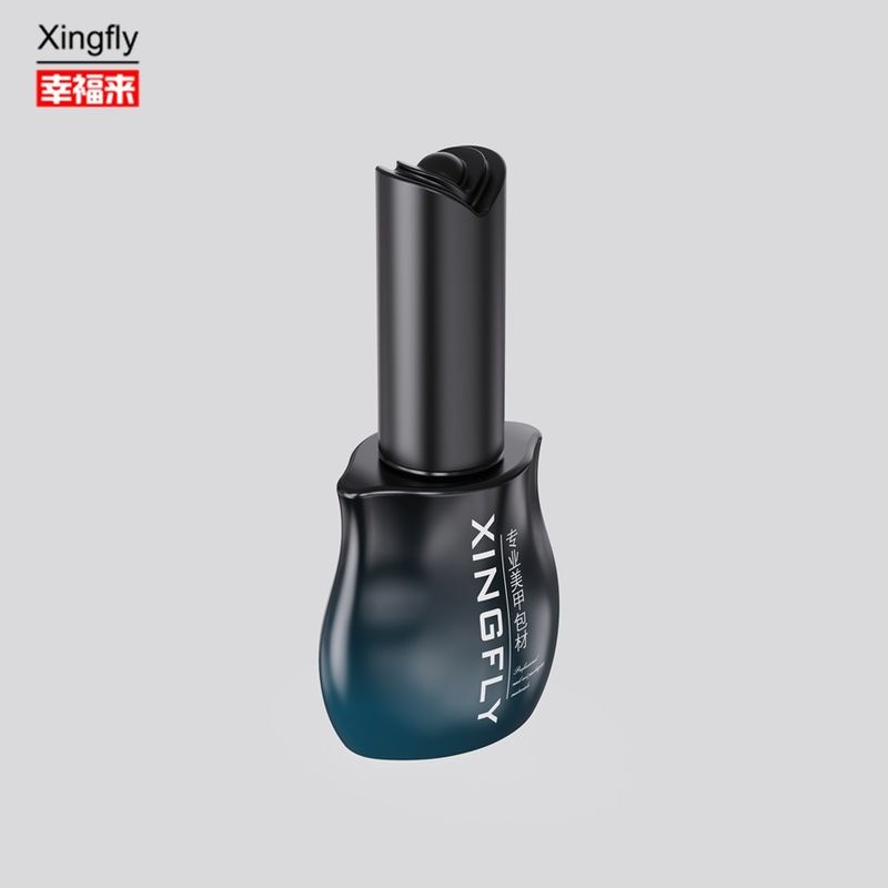 Botella de esmalte de uñas de 12 ml Gel vacío Botella de esmalte de uñas de 12 ml con tapa y cepillo