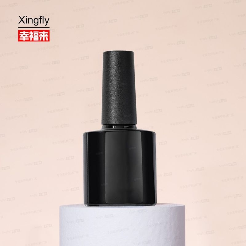 8 ml de Gel Polish Botella de vidrio vacía con cepillo de cepillo de fábrica mayorista para UV Gel Polish de uñas