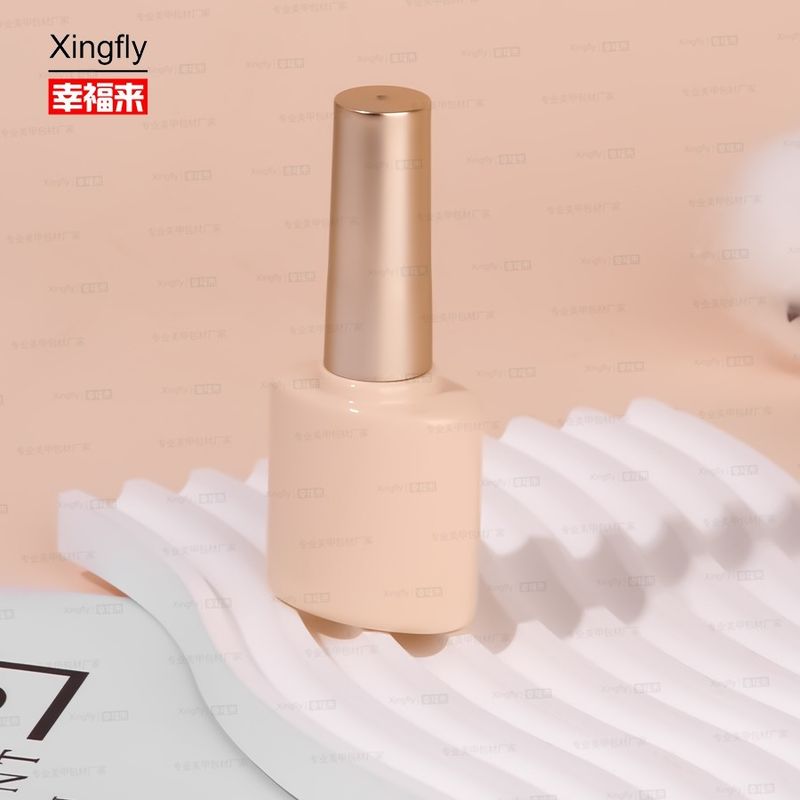 Logotipo personalizado 10 ml de gel de uñas Polish botella de aceite de vidrio vacío botellas para el esmalte de uñas