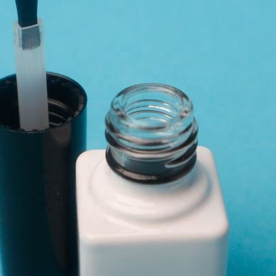 6 ml Botellas de mini esmalte para uñas Material de cuerpo de vidrio a granel para almacenamiento