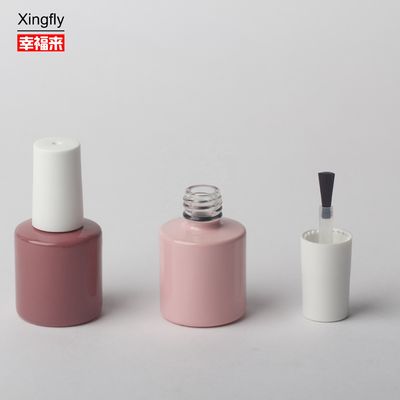 Material de vidrio 7 ml de esmalte para uñas Contenedor de botella Colores personalizables SGS