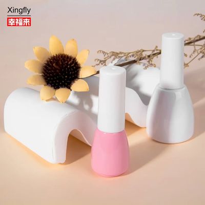 Embalaje de cosméticos Vidrio vacío de esmalte para uñas Botellas de 7 ml de capacidad