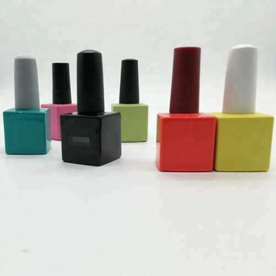 Botella de esmalte de uñas Xingfly de 8 ml con manipulación de la superficie de impresión en pantalla