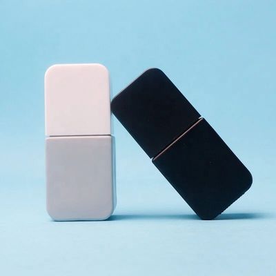 Polvo de uñas vacío elegante Botellas de vidrio para el embalaje de cosméticos