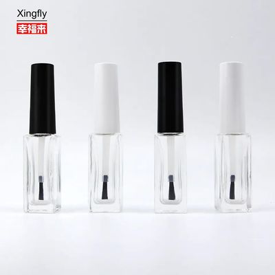 Buen precio Collar de vidrio 6ml Botellas de gel vacío de pintura con tapa de tornillo de color transparente en línea