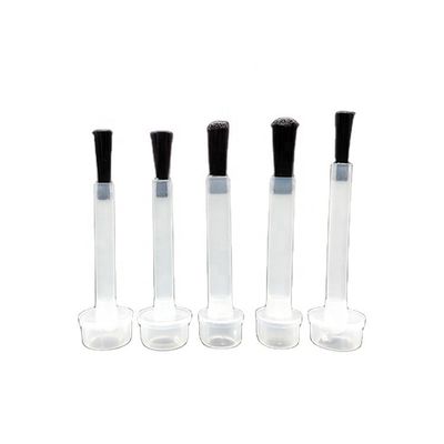 Polvo de uñas de plástico de limpieza de plástico de plástico.