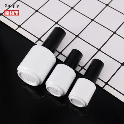 Buen precio Botellas de esmalte para uñas de 5 ml de vidrio redondo vacío a medida Gel de color en línea