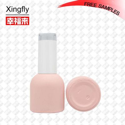 Cuerpo de vidrio 5 ml Botella de esmalte para uñas Superficie lisa Envasado cosmético