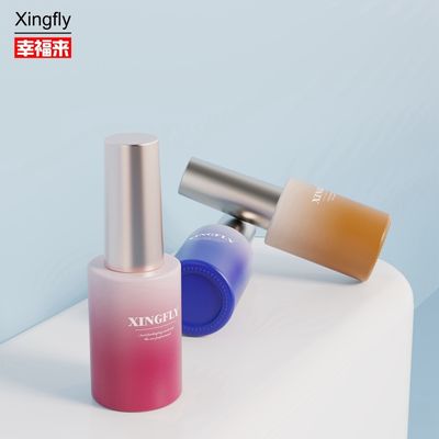Botella de esmalte para uñas UV Botella de esmalte para uñas 10ml Gel con tapa de cepillo