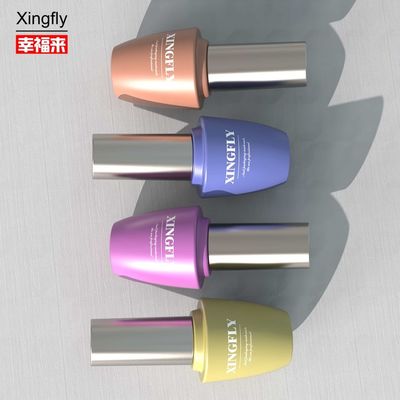 Embalaje cosmético de 15 ml Botellas vacías de esmalte de uñas con botella de esmalte de gel de cepillo