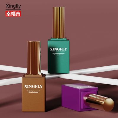 Buen precio Botella cuadrada de gel para esmalte de uñas 14 ml Embalaje cosmético Botella de vidrio cuadrada de gel para esmalte de uñas en línea