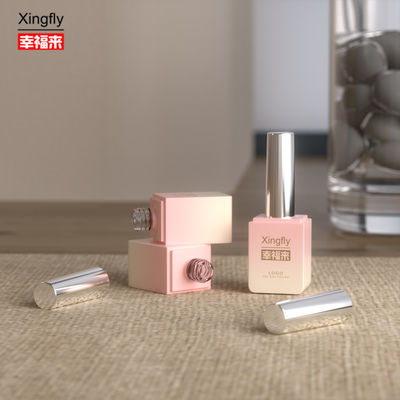 Buen precio Botella de esmalte de gel cuadrada de 13 ml Gel UV Botella de esmalte de uñas cuadrada vacía con tapa de cepillo en línea