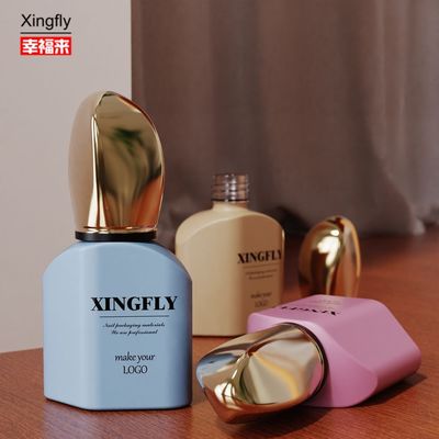 Buen precio Botella de esmalte de uñas de 12 ml botella de gel vacía botella de vidrio con tapa y cepillo para esmalte de gel UV en línea