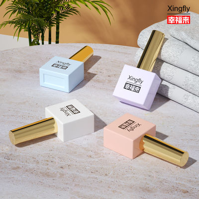 Buen precio 15 ml de UV Gel Polonés de uñas Botellas de vidrio Nuevo Estilo Gel Polonés de uñas Contenedor Botellas Cuadradas en línea