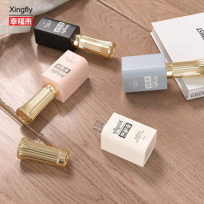 Buen precio Botella de esmalte de gel cuadrada de 13 ml Primers Base Coat Adherente Deshidratador Botella de esmalte de uñas en línea
