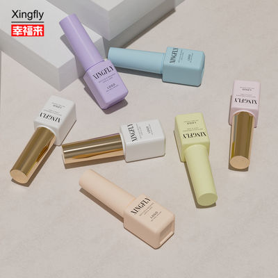 Buen precio 5 ml Botella de esmalte de uñas Cuadrada Gel de esmalte de uñas Botella de vidrio de esmalte de uñas en línea