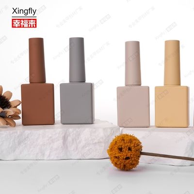 Botella de esmalte de uñas de 12 ml Embalaje cosmético vacío Botella de esmalte de uñas de gel de vidrio