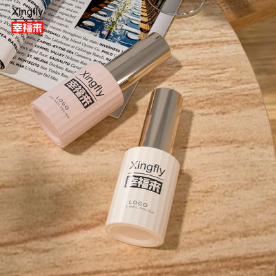 Botella de esmalte para uñas de 12 ml UV Vidrio vacío Gel Botellas de esmalte para uñas con cepillo de tapa