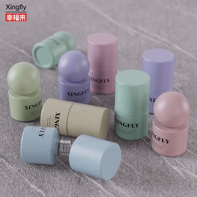 Embalaje de 5 ml Botella de vidrio con pintura de uñas redonda Botellas de esmalte de uñas con gel UV vacío