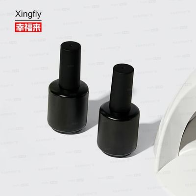 Envases de botellas de esmalte de uñas de 15 ml de uso personalizado Botellas de esmalte de uñas de gel UV vacío