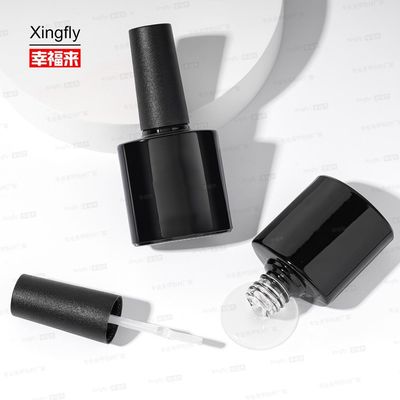 8 ml de Gel Polish Botella de vidrio vacía con cepillo de cepillo de fábrica mayorista para UV Gel Polish de uñas