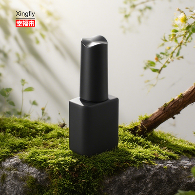 8ml Custom Gel Nail Polish Base Coat Top Coat Cosmetic Packaging UV  Glass Bottles 